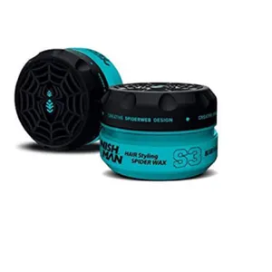Cera para Peinar Nishman Tipo Aqua Wax S3 Telaraña Blue Web 150ml